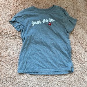 Nike Just Do It Grey Shirt